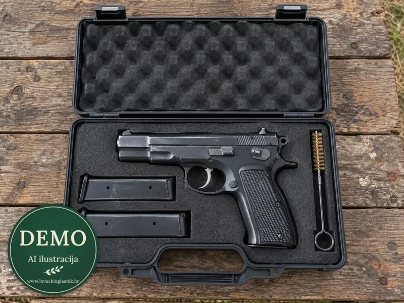 CZ 75 B — komplet s opremom