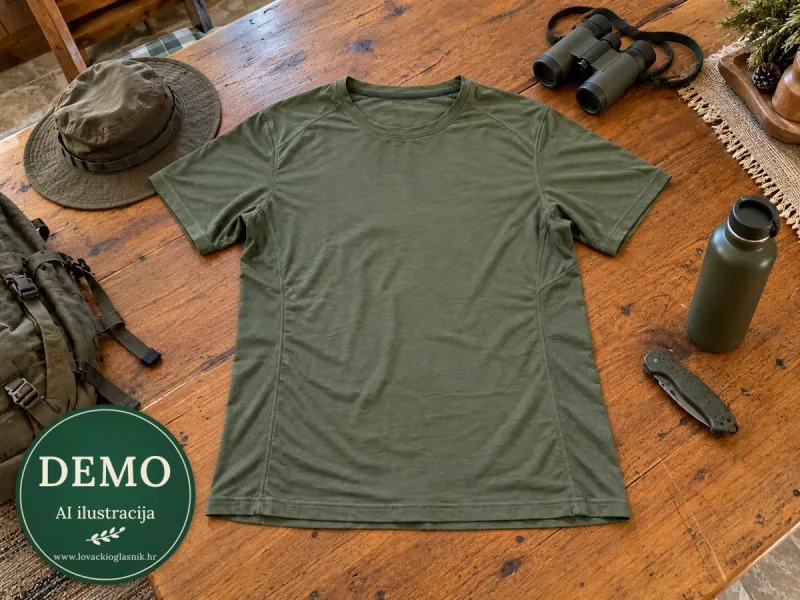 Fjällräven Abisko majica — komplet s opremom