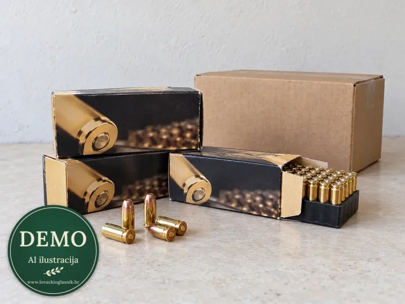 Sellier & Bellot 9 mm Luger — nekorišteno