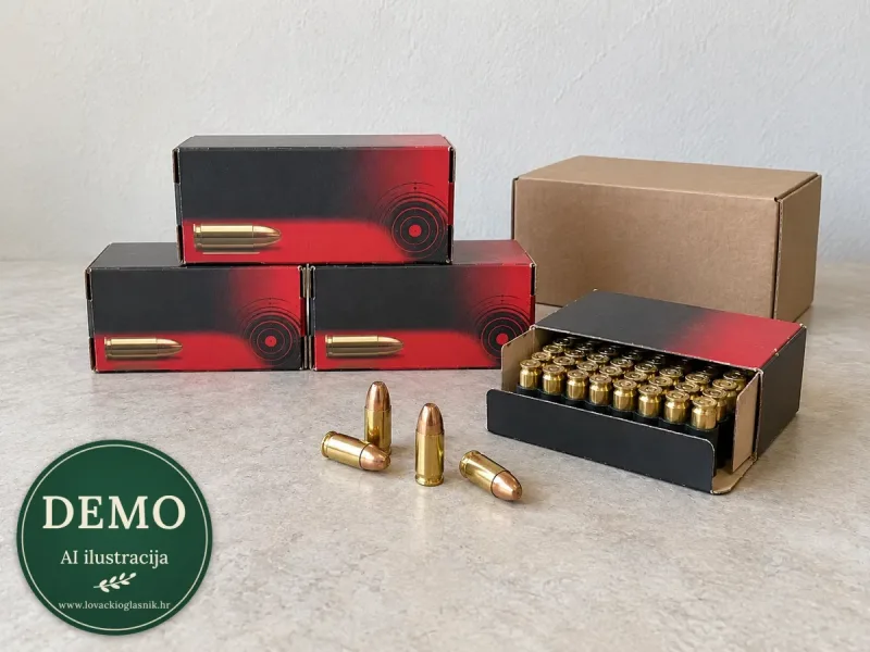 Geco 9 mm Luger — nekorišteno