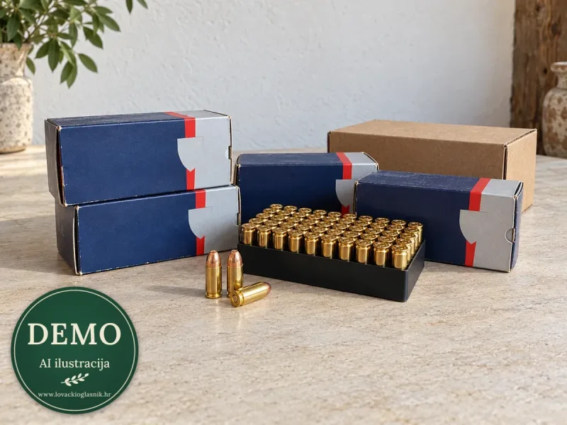 Fiocchi 9 mm Luger — nekorišteno