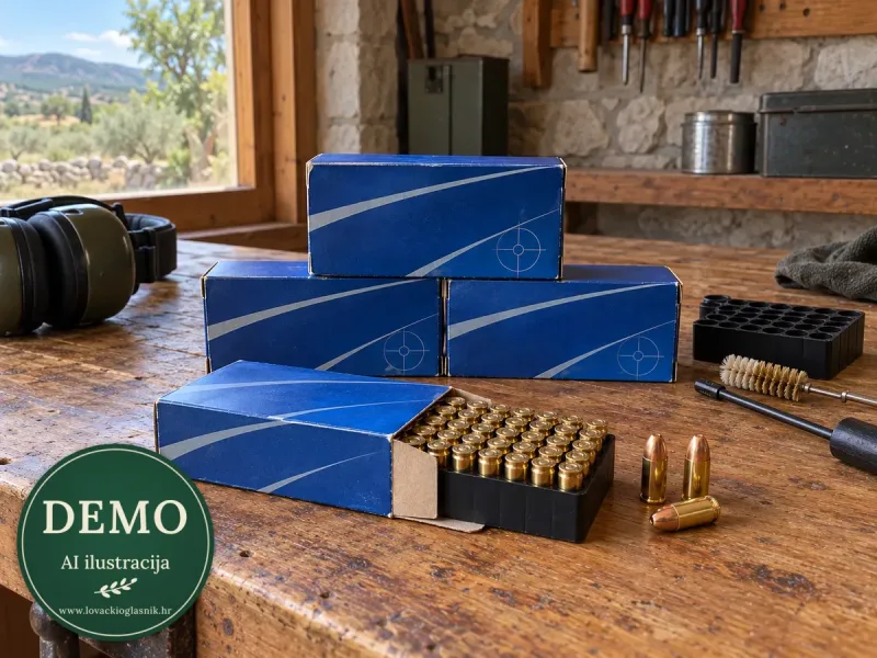 Magtech 9 mm Luger — komplet s opremom