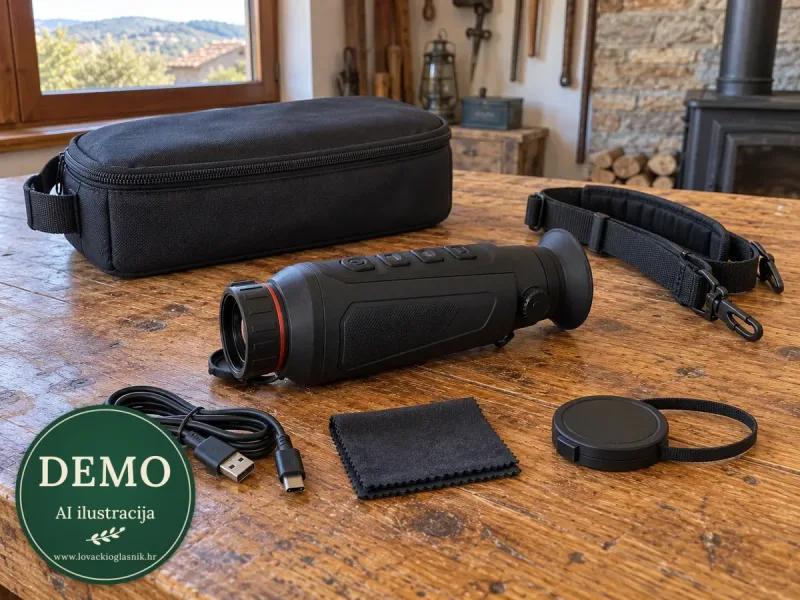Hikmicro Lynx LH25 — komplet s opremom