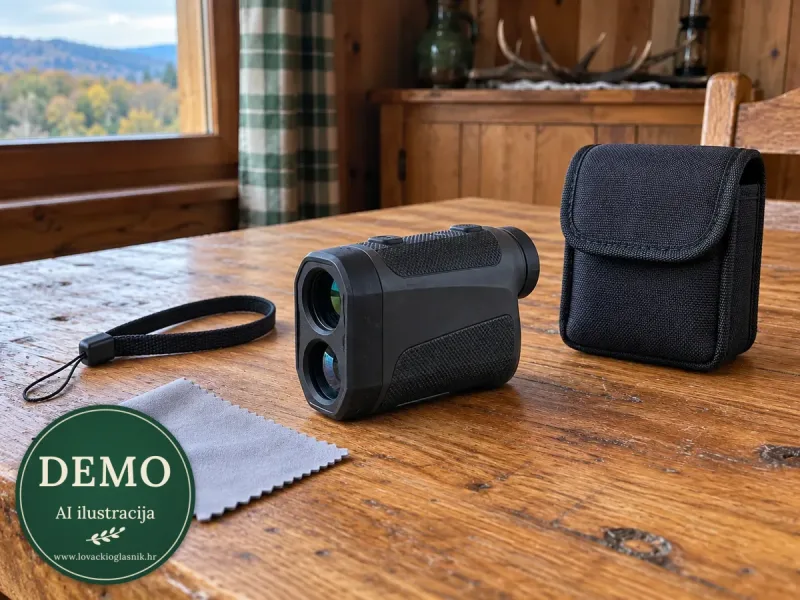Nikon Prostaff 1000 — komplet s opremom