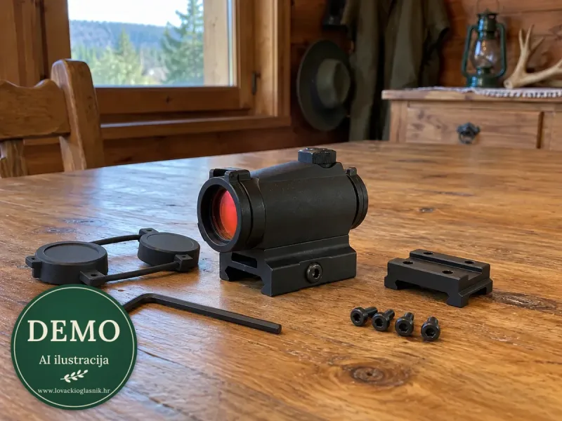 Aimpoint Micro H-2 — komplet s opremom