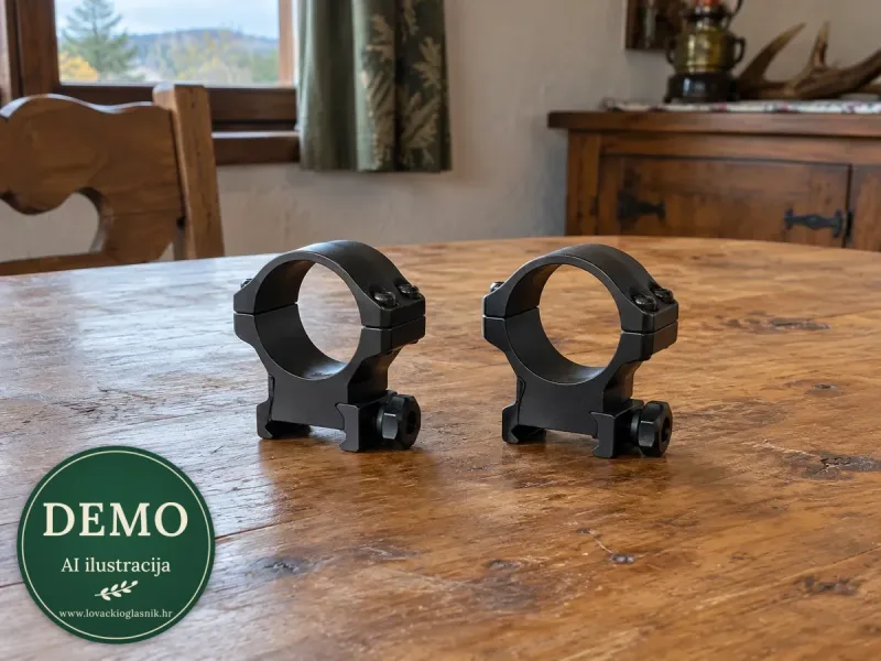 Recknagel montaža 30 mm — odlično očuvano