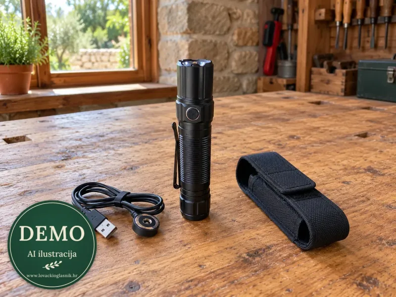 Olight Warrior 3S — komplet s opremom