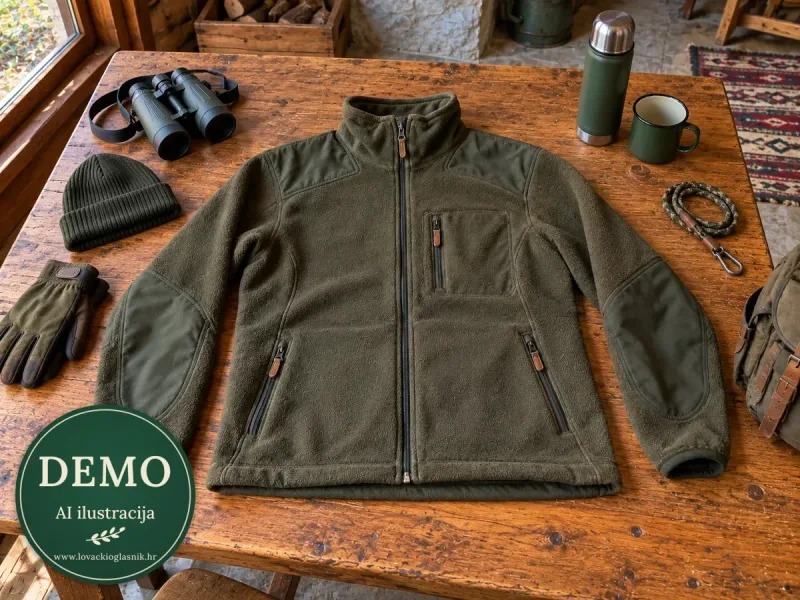 Fjällräven Buck flis — komplet s opremom