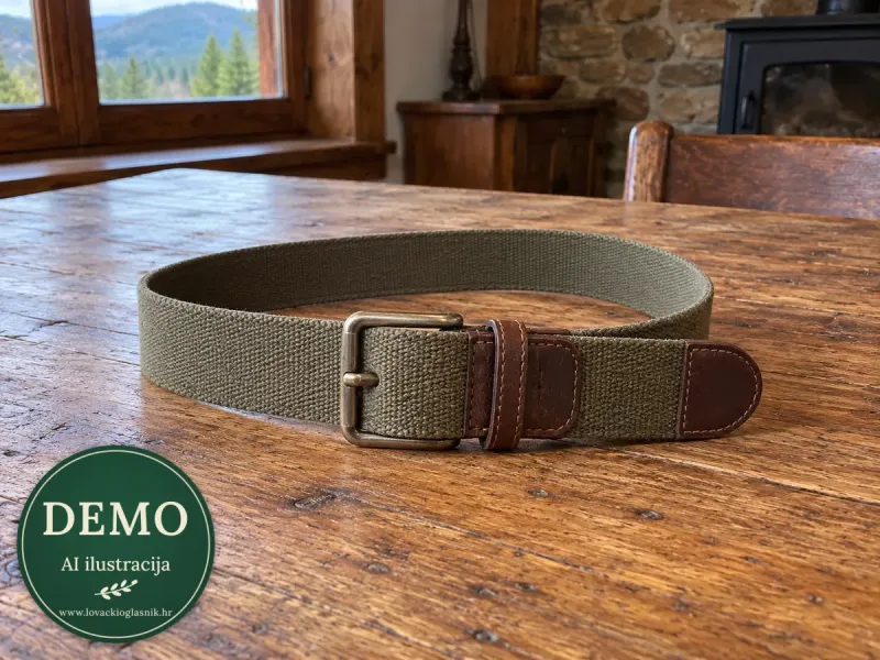 Fjällräven Canvas remen — odlično očuvano
