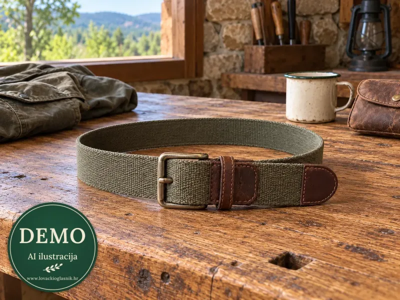 Fjällräven Canvas remen — komplet s opremom