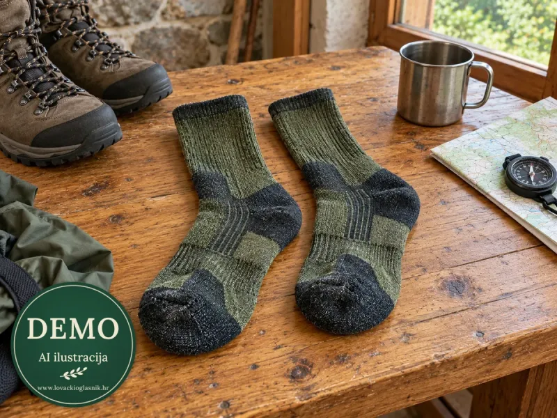 Bridgedale Hike merino čarape — komplet s opremom