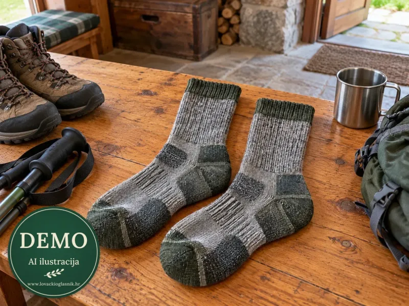 Smartwool Hike čarape — komplet s opremom
