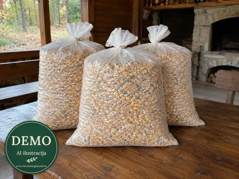 Zob za prihranu 25 kg — odlično očuvano