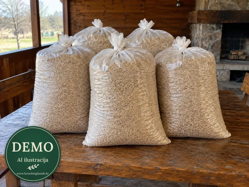 Ječam za prihranu 25 kg — odlično očuvano