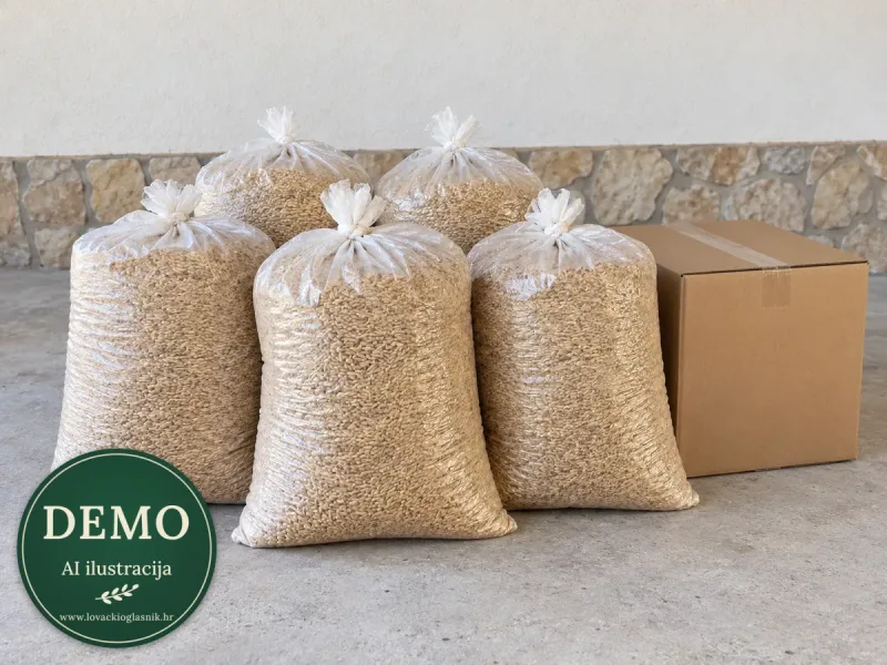 Ječam za prihranu 25 kg — nekorišteno