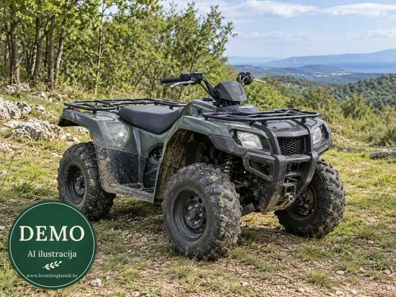 Yamaha Grizzly 700 — odlično očuvano
