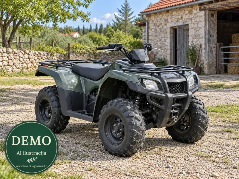 Yamaha Grizzly 700 — nekorišteno