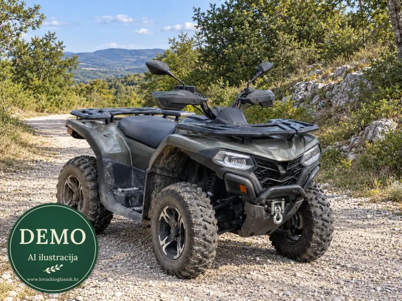 CFMoto CForce 520 — komplet s opremom