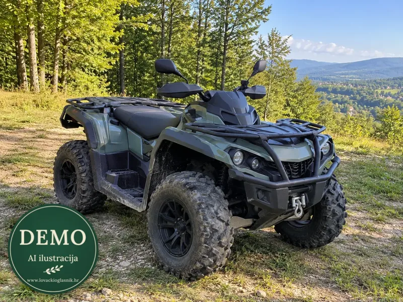 Can-Am Outlander 650 — odlično očuvano