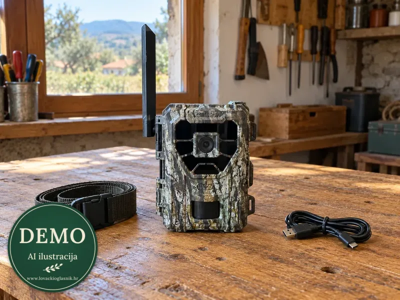 Spypoint FLEX kamera — komplet s opremom