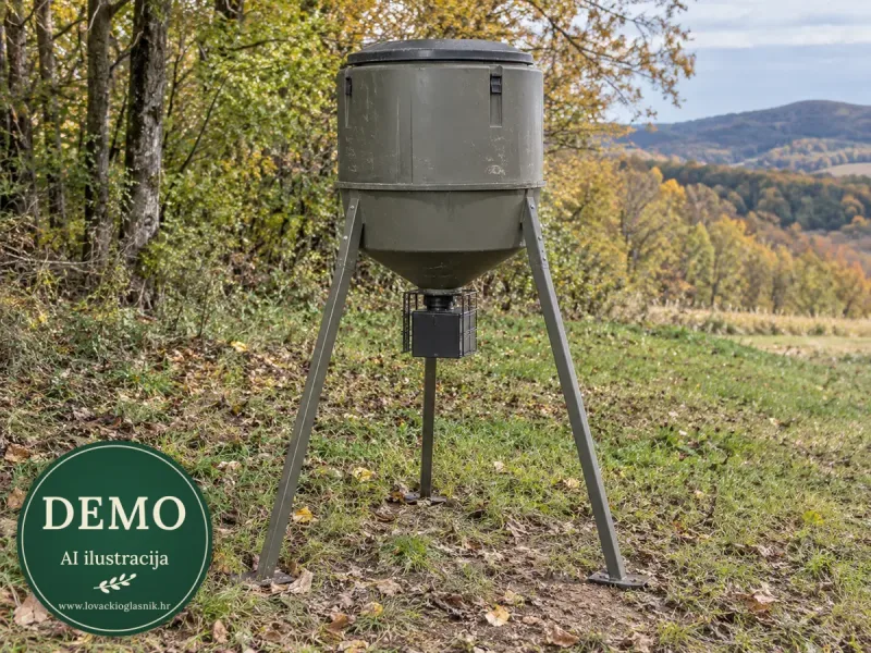 Moultrie automatska hranilica — odlično očuvano