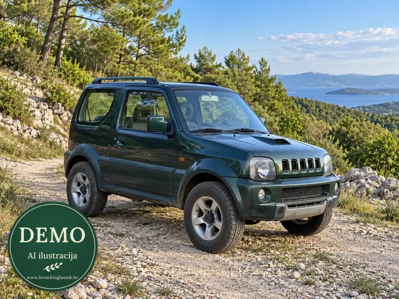 Suzuki Jimny 1.3 4x4 — komplet s opremom