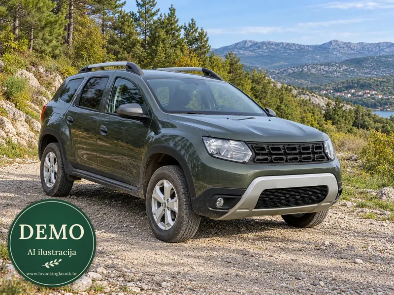 Dacia Duster 1.5 dCi 4x4 — komplet s opremom