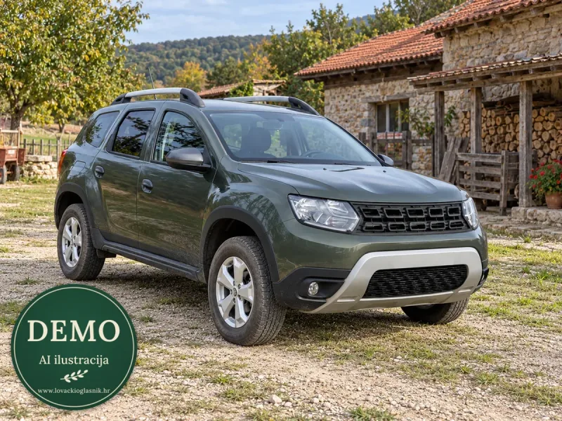 Dacia Duster 1.5 dCi 4x4 — nekorišteno