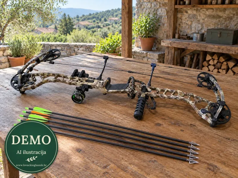Bear Archery Cruzer G2 — komplet s opremom