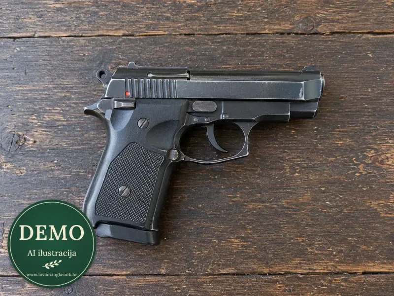 Zoraki 914 plinski — odlično očuvano