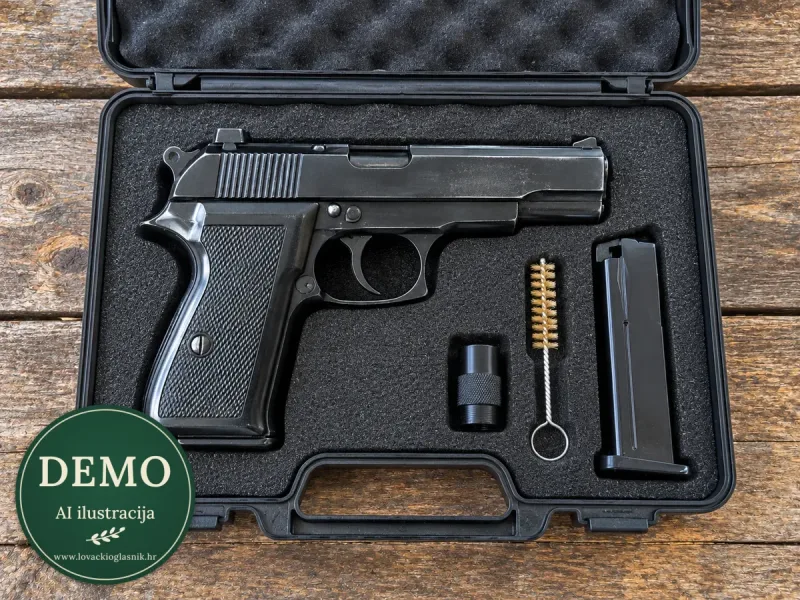 Röhm RG 89 plinski — komplet s opremom