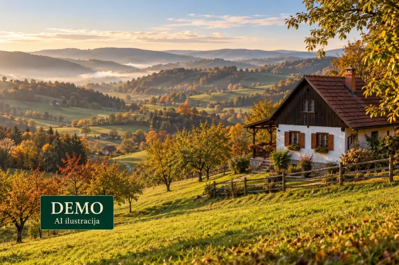 Lovački dom Lipa Zagorje — komplet s opremom