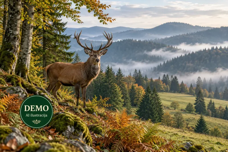 Jesenski izlet u Gorski kotar — odlično očuvano